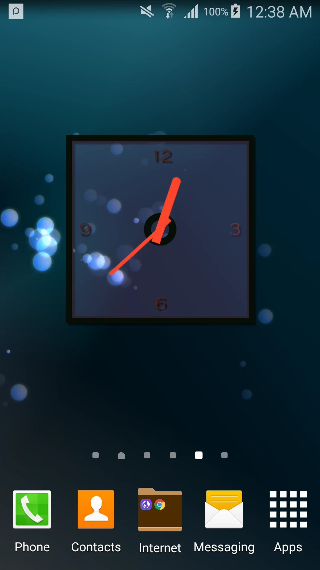 Analog Clock Widget screenshot