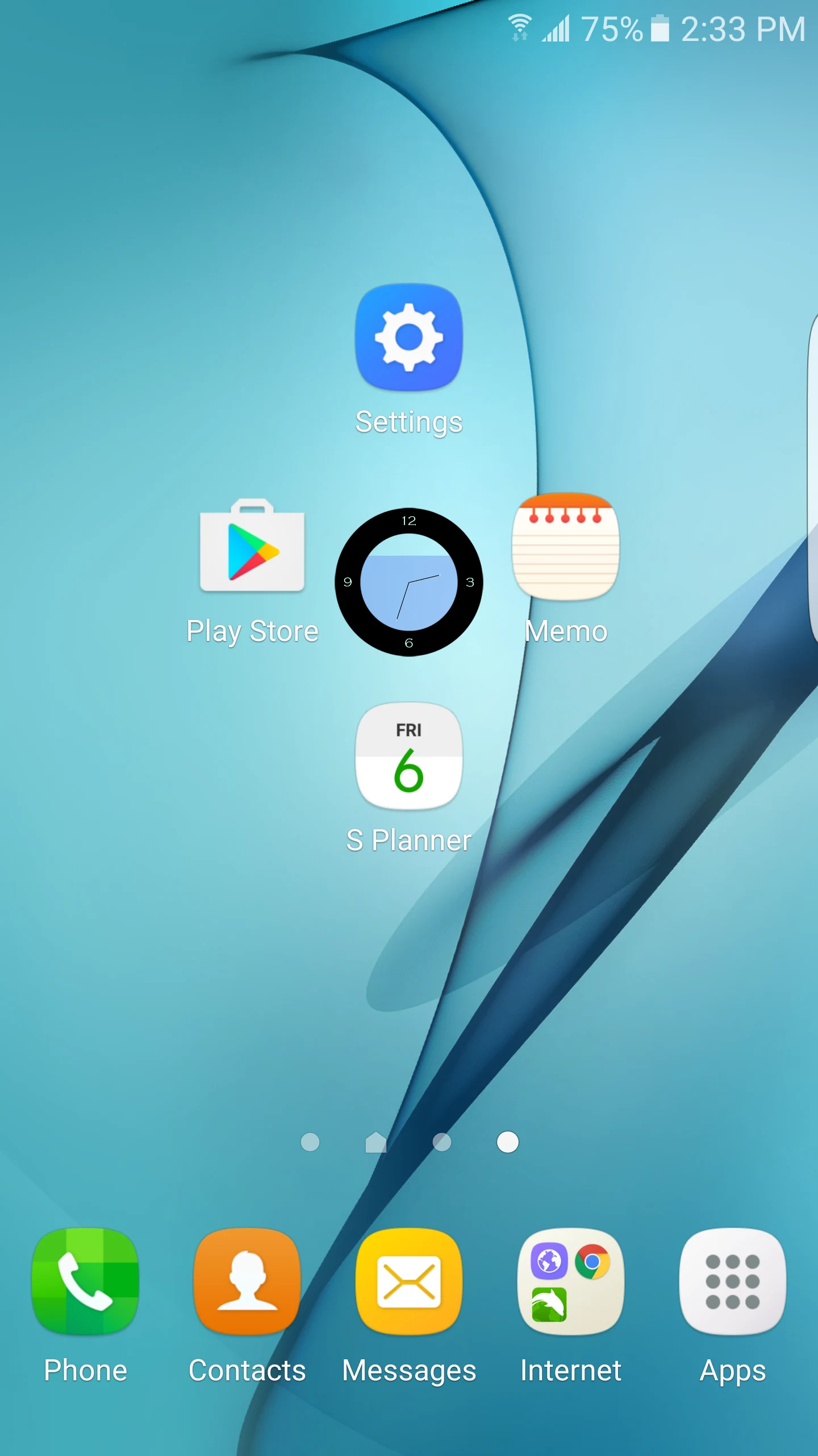 Analog Clock Widget screenshot